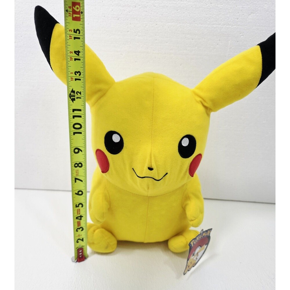 Pokémon Pikachu Big Plush New With Tags Stuffed Animal 13 Inch Ships Fast